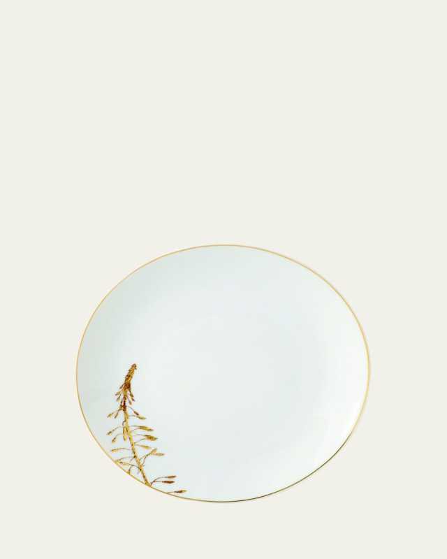Vegetal Gold Bread & Butter Plate